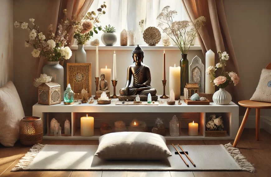 altar de meditación