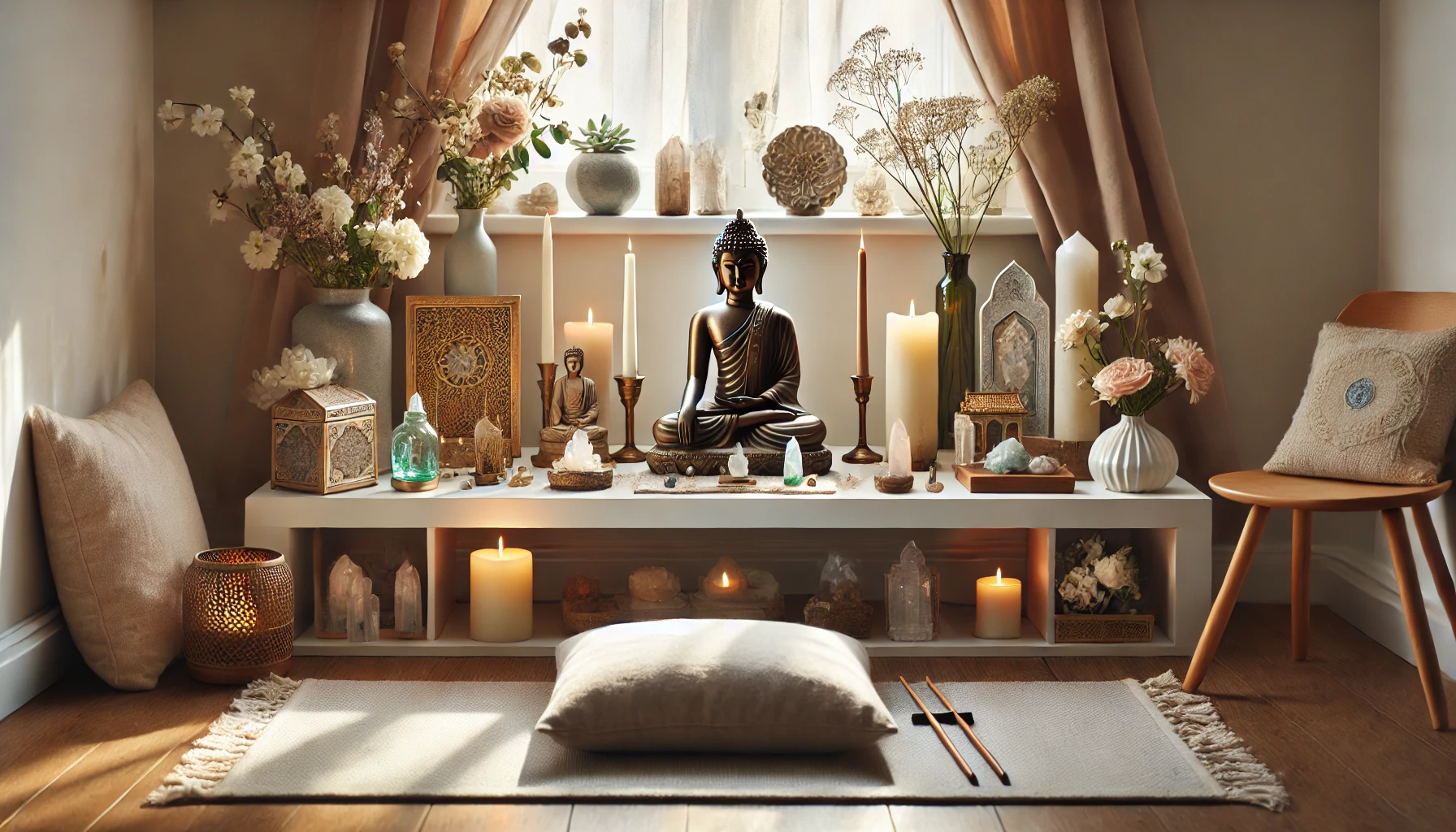 altar de meditación