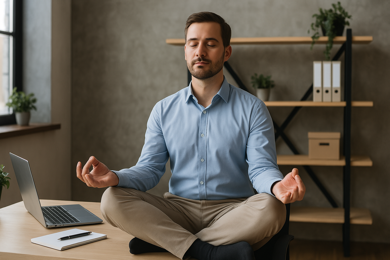 meditación en el trabajo