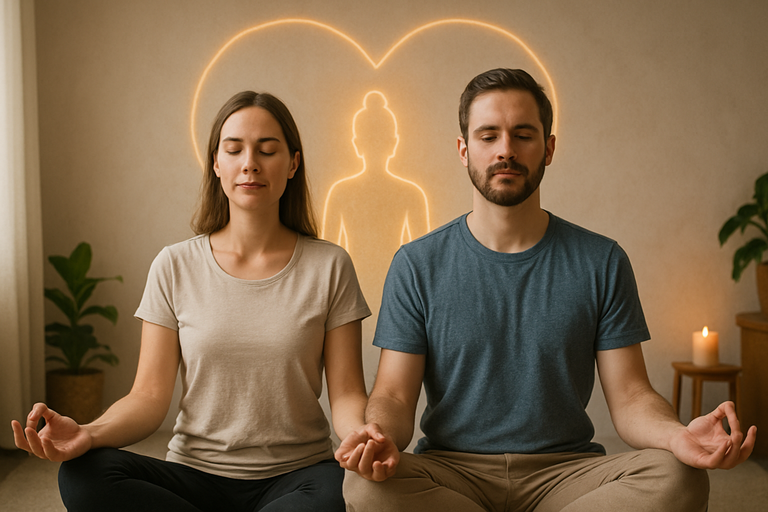 meditación en pareja