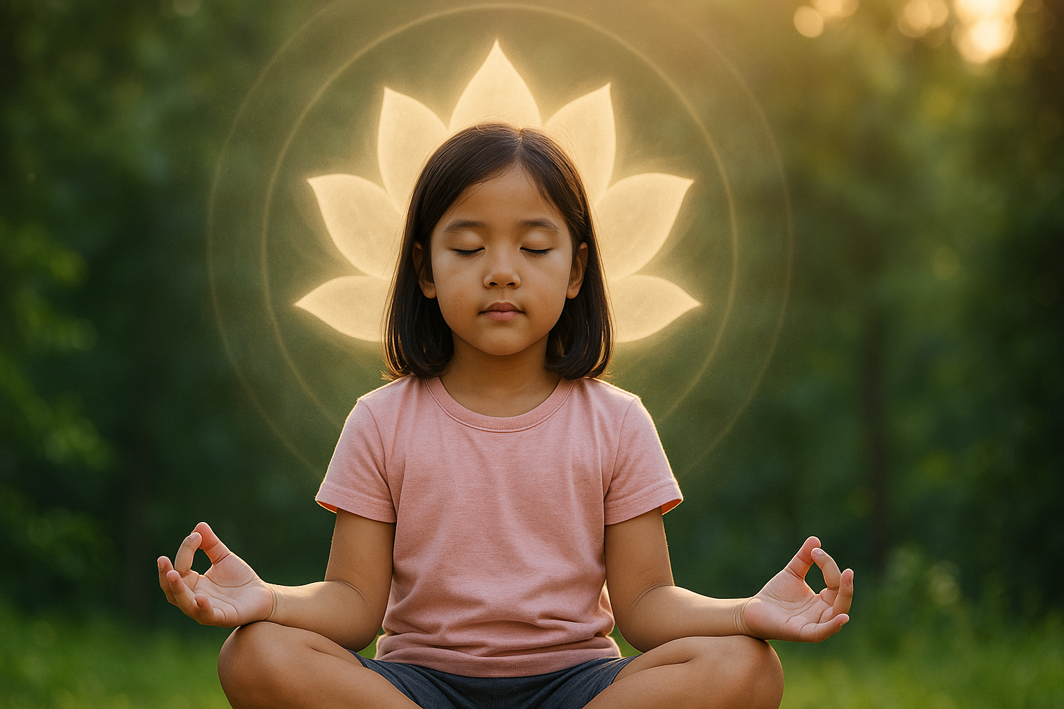 beneficios de la meditación para los niños