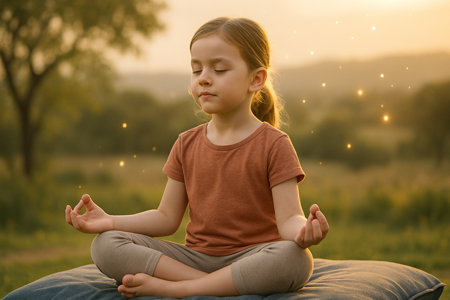 meditación para niños