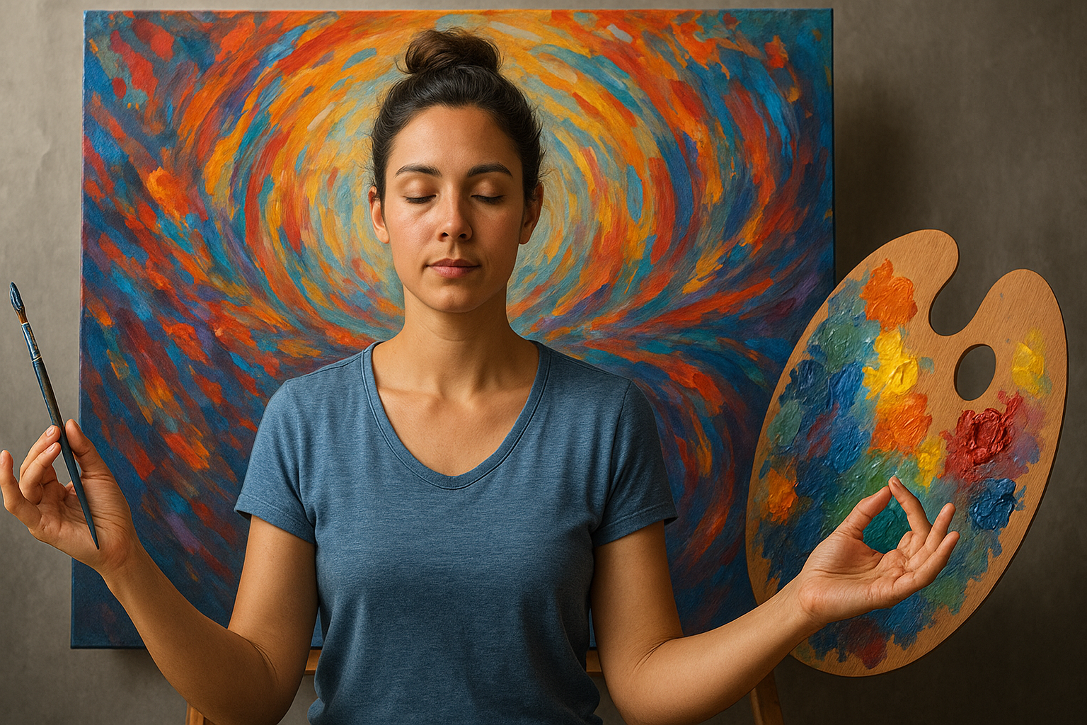 meditación y arte