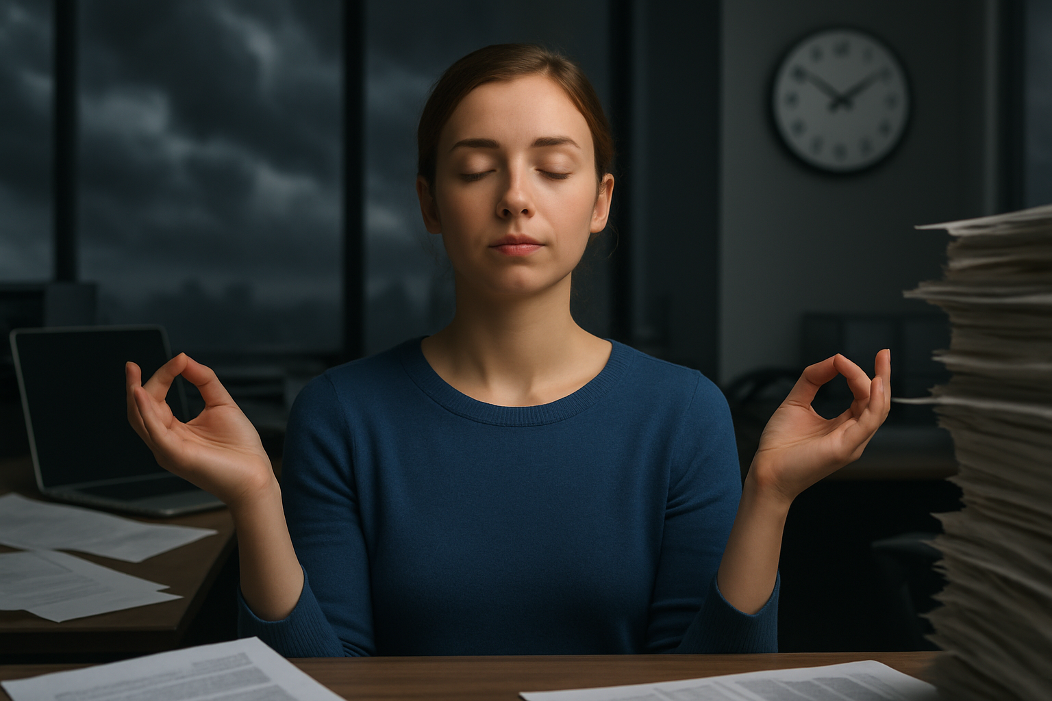 Meditación para mantener la calma