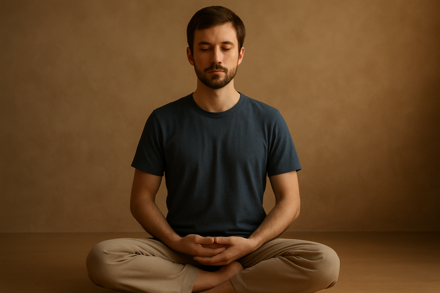 la postura en la meditación