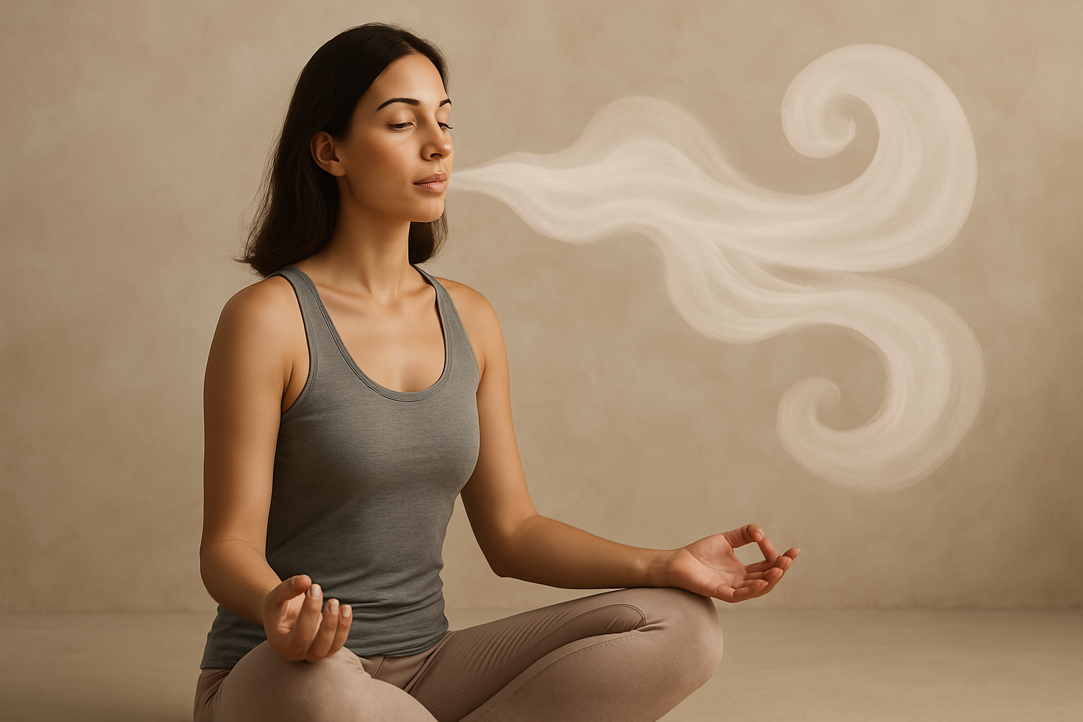respiración en la meditación