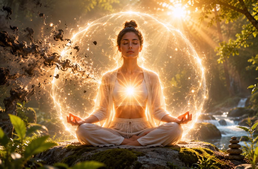 Limpieza de aura y meditación protectora